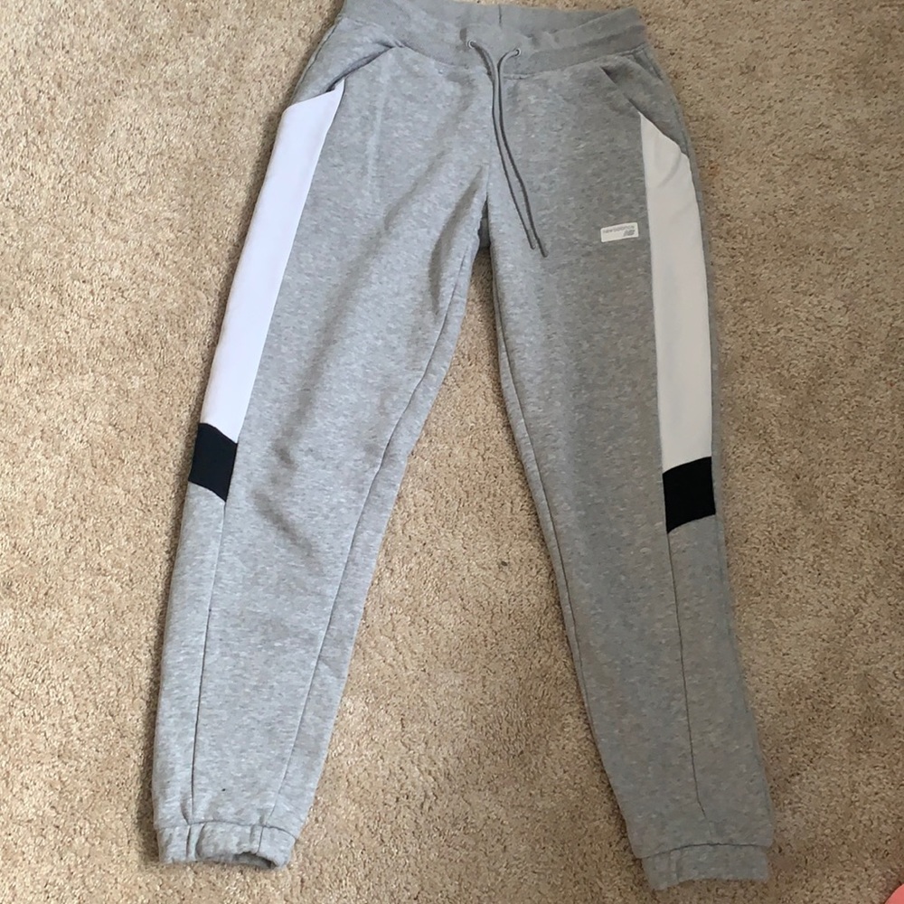 Grey New Balance Sweat Pants.